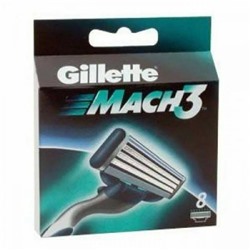 Сменные кассеты Gillette Mach3 (8 шт)