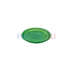 Тарелка d-170 десертная зеленая  100/2800