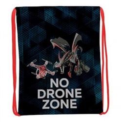 Сумка для сменной обуви 42х33 см 70843 "No drone zone" + петля для подвеса Centrum {Россия}