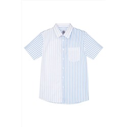 Сорочка текстильная для мальчиков (regular fit) PLAYTODAY #1027003