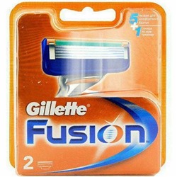Сменные кассеты Gillette Fusion (2 шт)