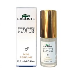 Мини-парфюм Lacoste Eau De Lacoste L.12.12 Blanc - Pure мужской (15,5 мл)