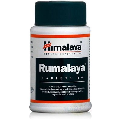 Румалая, для мышц и суставов, 60 таб, производитель Хималая; Rumalaya, 60 tabs, Himalaya