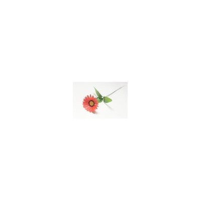 Искусственные цветы, Ветка одиночная гербера пластиковая (1010237) микс