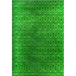 Пленка упаковочная голографическая в рулоне 70 см*20 м Зеленый