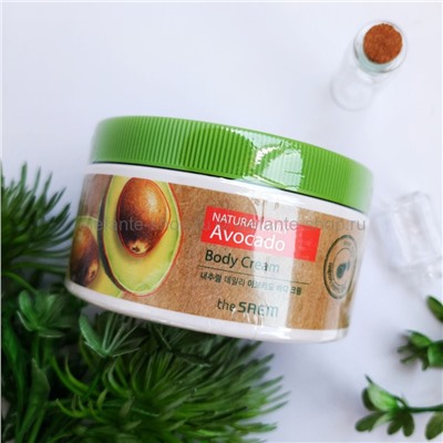 Крем для тела с экстрактом авокадо The Saem Natural Daily Avocado Body Cream, 300 мл (51)