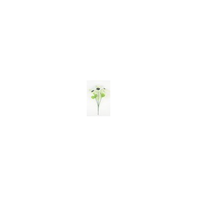 Искусственные цветы, Ветка в букете мак 6 голов (разобранный)(1010237) микс
