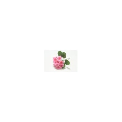 Искусственные цветы, Ветка в букете садилка фиалки 12 голов (1010237) микс