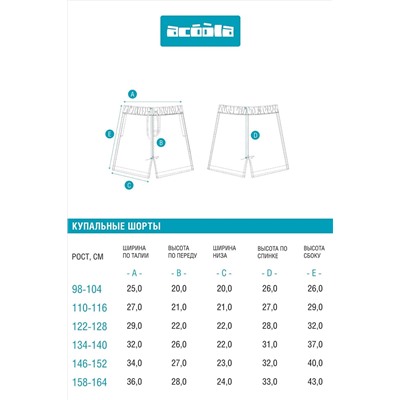 Купальные шорты ACOOLA #1038723