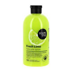 "NS" "Organic shop"  Гель д/душа Fresh Lime, HOME MADE (500мл).12