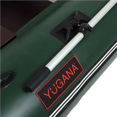 Лодка YUGANA 3200 СК, слань+киль, цвет олива