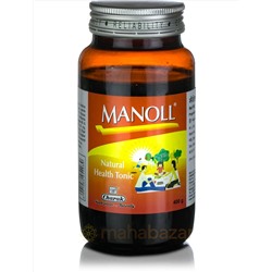Аюрведический сироп Манол, 400 г, производитель Чарак; Manoll natural health tonic, 400 g, Charak