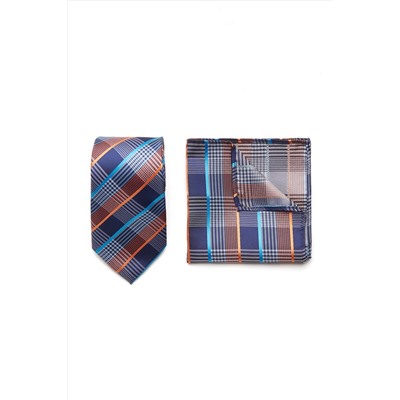 Набор из 2 аксессуаров: галстук платок "Режим героя" SIGNATURE #950205