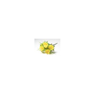 Искусственные цветы, Ветка в букете гвоздика 7 голов (1010237) микс