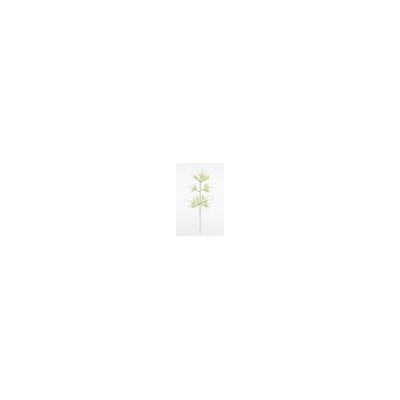Искусственные цветы, Ветка - лист хвост павлина 5-ой с сердечками (1010237)
