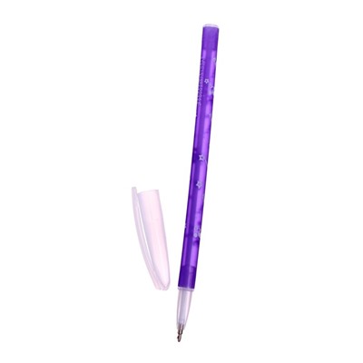 Ручка шариковая синяя, корпус с рисунком, 0,5 мм, МИКС (ЦЕНА ЗА 1 ШТУКУ)
