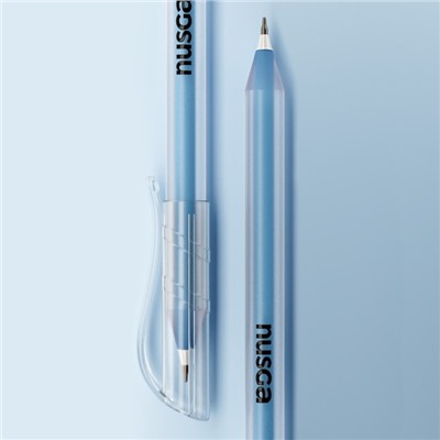 Ручка шариковая "ROUND" узел игольчатый 0.7 мм, бесстержневая, чернила синие премиум на масляной основе, МИКС