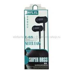 Проводные наушники BNYLXL Stereo Earphone Extra Bass L-88 Black (15)