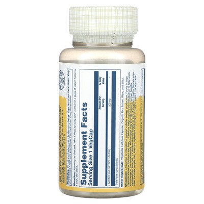 Solaray L-Carnitine, 500 mg, 60 Vegcaps