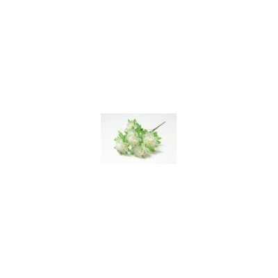 Искусственные цветы, Ветка в букете гвоздичный георгин 6 голов (1010237) микс