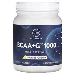 MRM BCAA+G 1000, Lemonade, 2.2 lbs (1,000 g)
