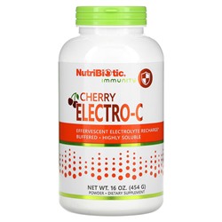NutriBiotic Immunity, Cherry Electro-C, 16 oz (454 g)