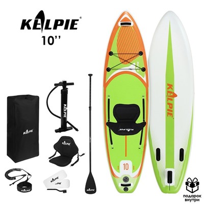 SUP-доска надувная универсальная KELPIE 10" 305 х 80 х 15 см