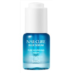 Сыворотка питательная для ногтей Мощь океана / NAIL CURE  BLUE SERUM 17 мл