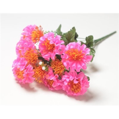 Искусственные цветы, Ветка в букете шафран с одуванчиком 13 веток (1010237)