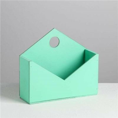Ящик-конверт деревянный № 1 тиффани 20.5*18*6 см 230344