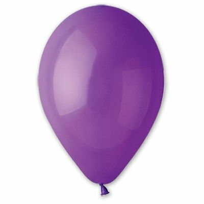 Шар воздушный латексный Пастель 12 (100шт) Purple 1102-0306