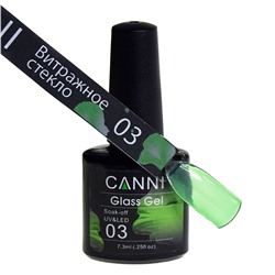 Canni Glass Gel, витражное стекло № 03