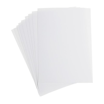 Набор для детского творчества А4, 10 листов картон белый мелованный +10 листов картон цветной мелованный + 10 листов бумага цветная, в папке