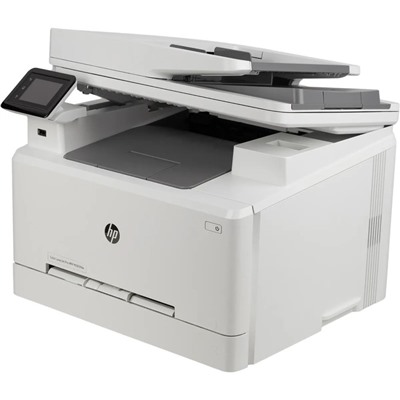 МФУ, лаз цв печать HP LaserJet Pro M283fdw,600x600 dpi, 21 стр/мин(цв/чб), А4, Wi-Fi, белый