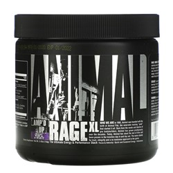 Universal Nutrition Animal Rage XL, Amp'd Up, Grape of Wrath, 154 g