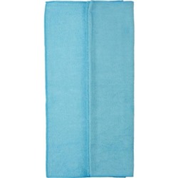 Салфетка из микрофибры (без упаковки) Стандарт, цвет голубой, 50х80 см