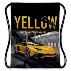 Сумка для сменной обуви 33х42 см "YELLOWsupercar" (078670) 13084 Хатбер {Россия}