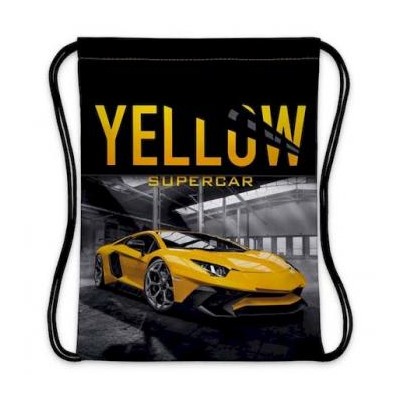 Сумка для сменной обуви 33х42 см "YELLOWsupercar" (078670) 13084 Хатбер {Россия}