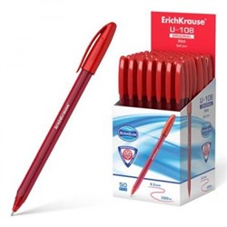Ручка шариковая U-108 Original Stick Ultra Glide Technology красная 1.0мм 47597 Erich Krause {Индия}