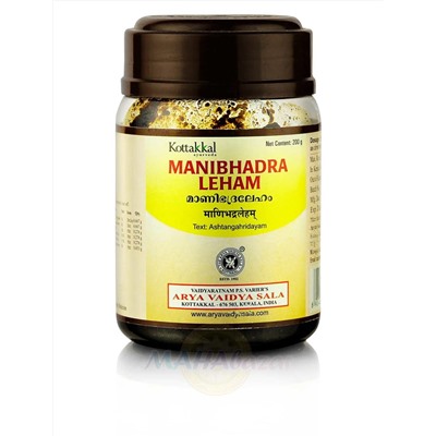 Манибхадра Лехам, 200 г, производитель Коттаккал Аюрведа; Manibhadra Leham, 200 g, Kottakkal Ayurveda