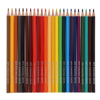 Цветные карандаши 48 цветов, Луч "Классика", шестигранные