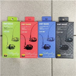 Проводные наушники KWY Bass Earphones kwy-29 (15)