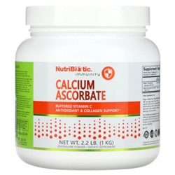 NutriBiotic Immunity, Calcium Ascorbate, 2.2 lb (1 kg)