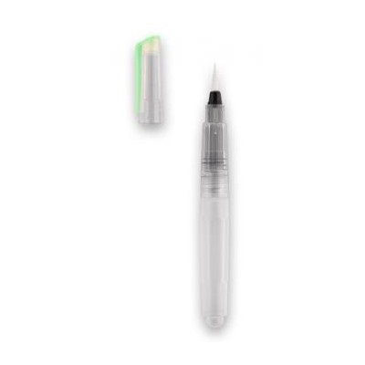 Кисть с резервуаром круглая, синтетика, короткая ручка средняя VWB-02 VISTA-ARTISTA {Китай}