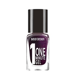 Belor Design. Лак для ногтей One minute gel тон 224, 10мл 8216 В