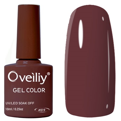 Oveiliy, Gel Color #019, 10ml