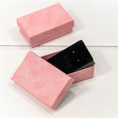 Подарочная коробка ювелирная 8*5*2.5 см Розовый 447060