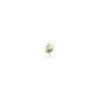 Искусственные цветы, Ветка в букете ромашка 11 голов (1010237)