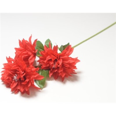 Искусственные цветы, Ветка хризантемы 3 головы (1010237)
