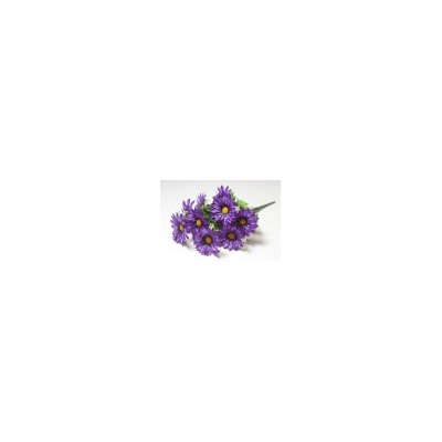 Искусственные цветы, Ветка в букете гербера 10 голов(разобранный) (1010237) микс